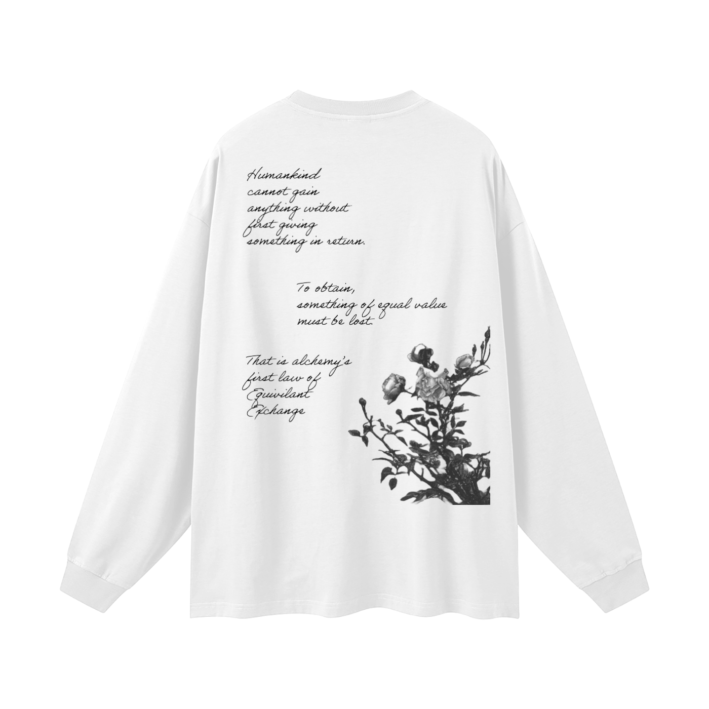 The First Rule of Alchemy Longsleeve
