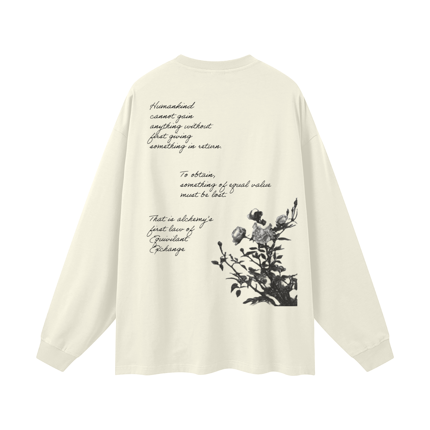 The First Rule of Alchemy Longsleeve