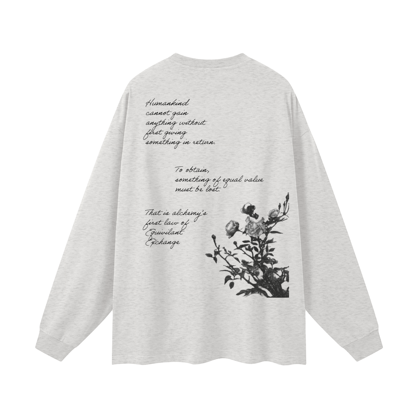 The First Rule of Alchemy Longsleeve