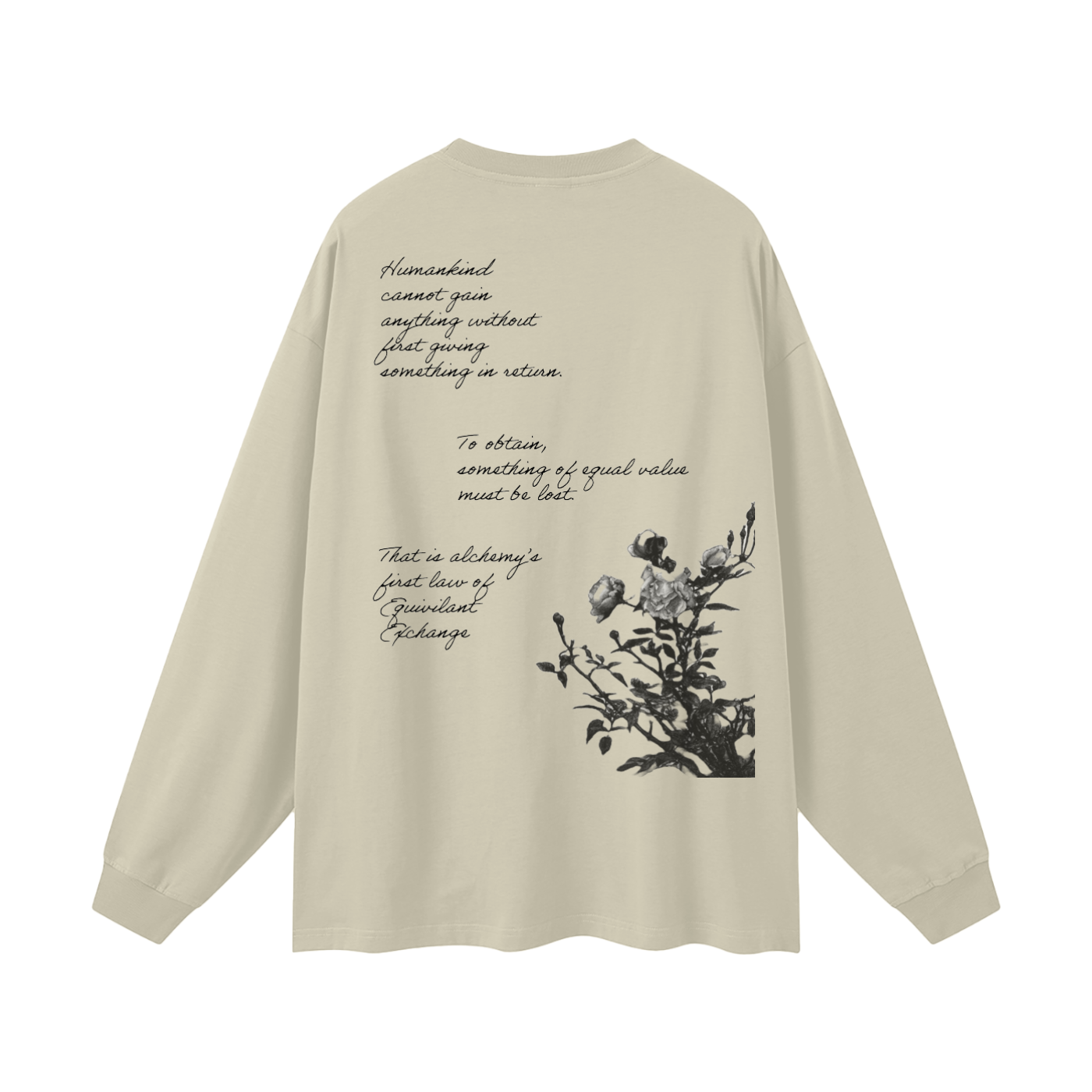 The First Rule of Alchemy Longsleeve